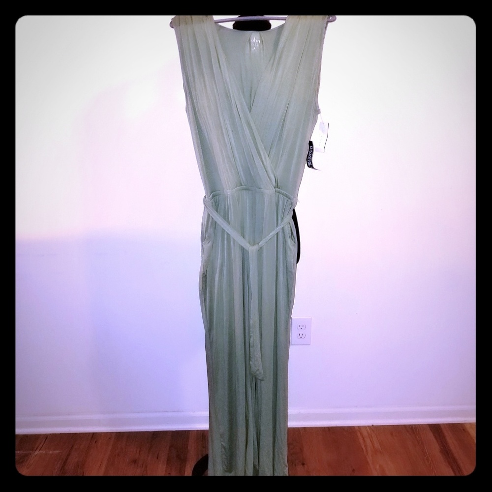Light Weight Belted Jumpsuit